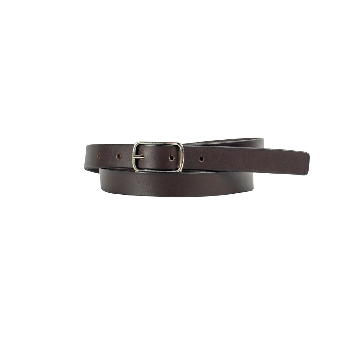 20mm Brown Leather Belt - Harrisson Australia
