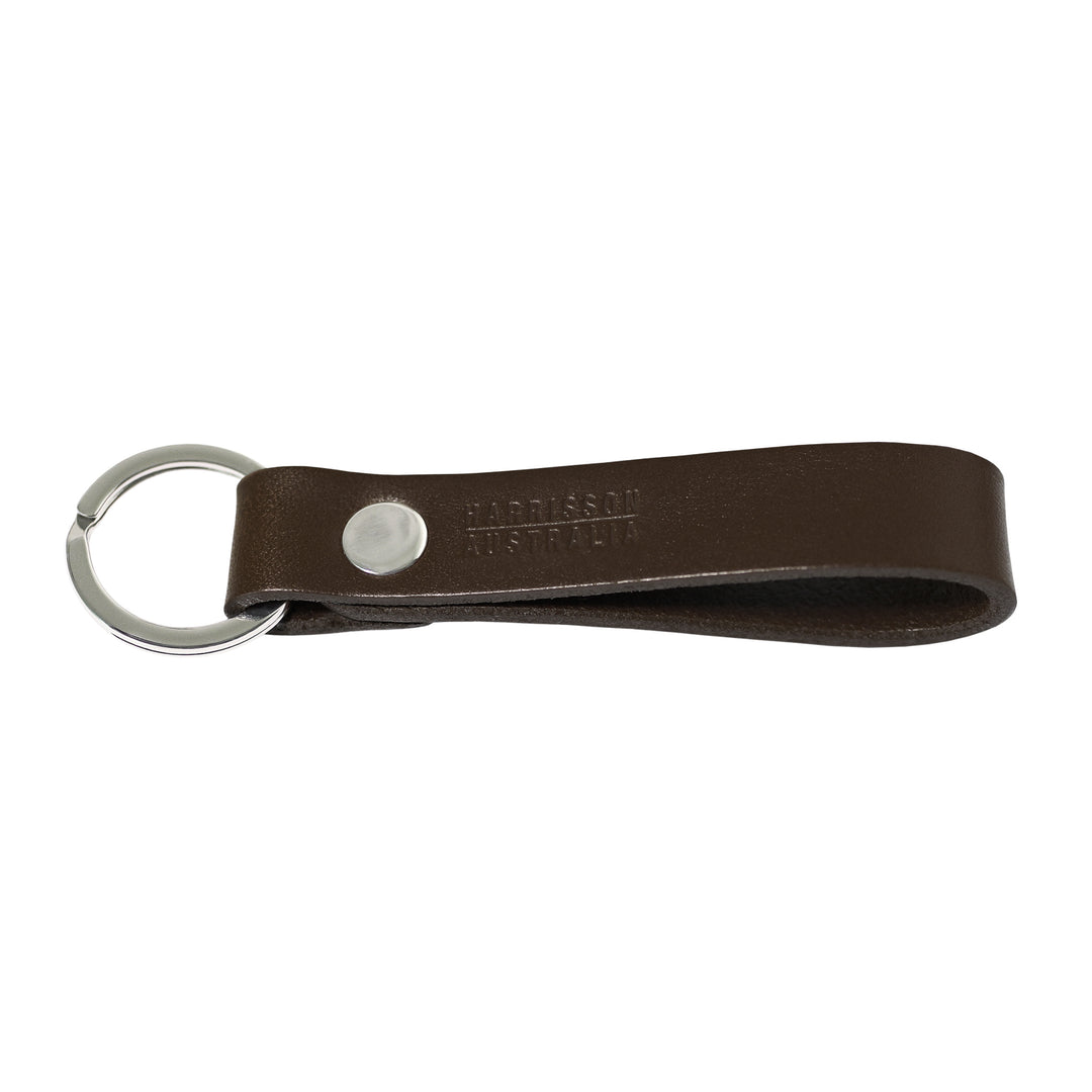 Brown Card Sleeve Wallet With Matching Keyring