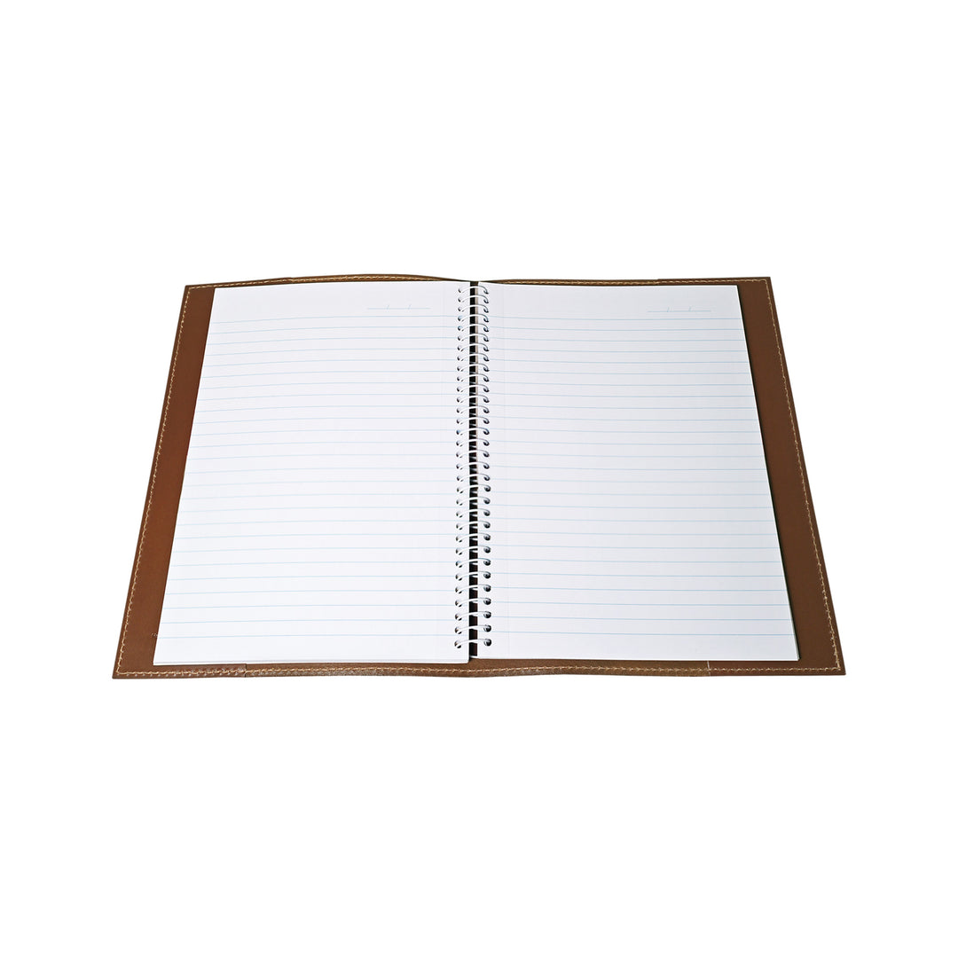 A5 Tan Leather Notebook